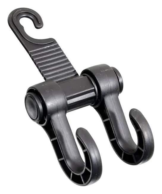 Značkový Držák, věšák za opěrku hlavu COMPASS HOOK