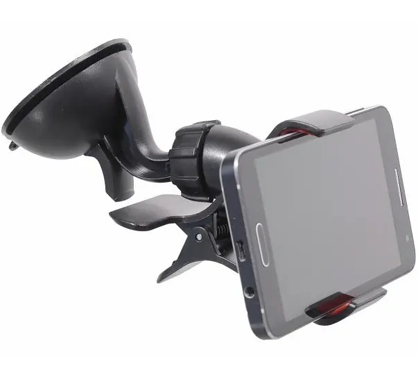 Aktuální Držák telefonu do auta s přísavkou COMPASS CLIPS