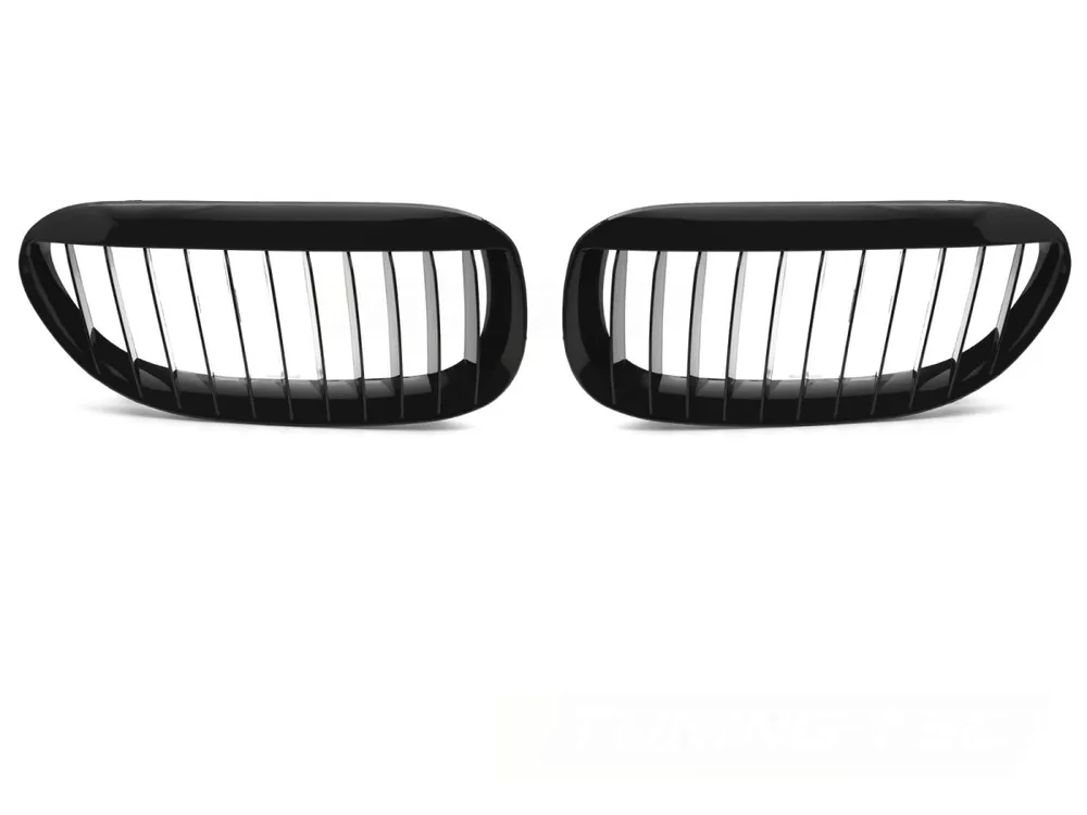 Rychlé Dodání BMW E63/E64 2002-2010 - Přední maska černá lesklá