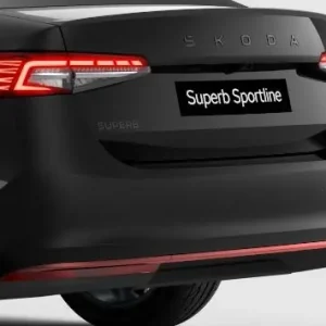 Škoda Superb IV - difuzor zadního nárazníku SPORTLINE v3 - BASIC/F3K Kup Teď