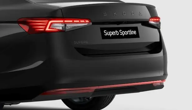 Škoda Superb IV - difuzor zadního nárazníku SPORTLINE v3 - BASIC/F3K Kup Teď