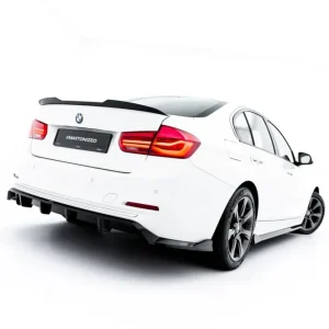 Zlevněný BMW řady 3 F30/F31 Sportline 2011-2015, spoiler pod zadní náraznk s žebrováním, Maxton design
