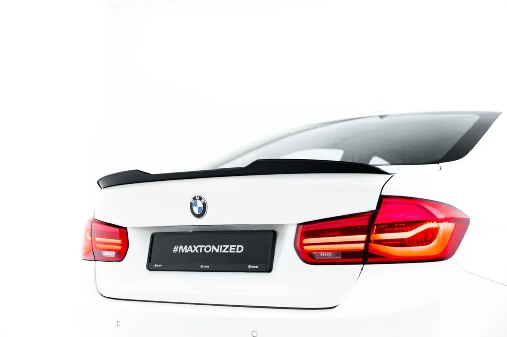 Vysoce Kvalitní BMW řady 3 F30 Sportline 2011-2015, prodloužení spoileru, Maxton design