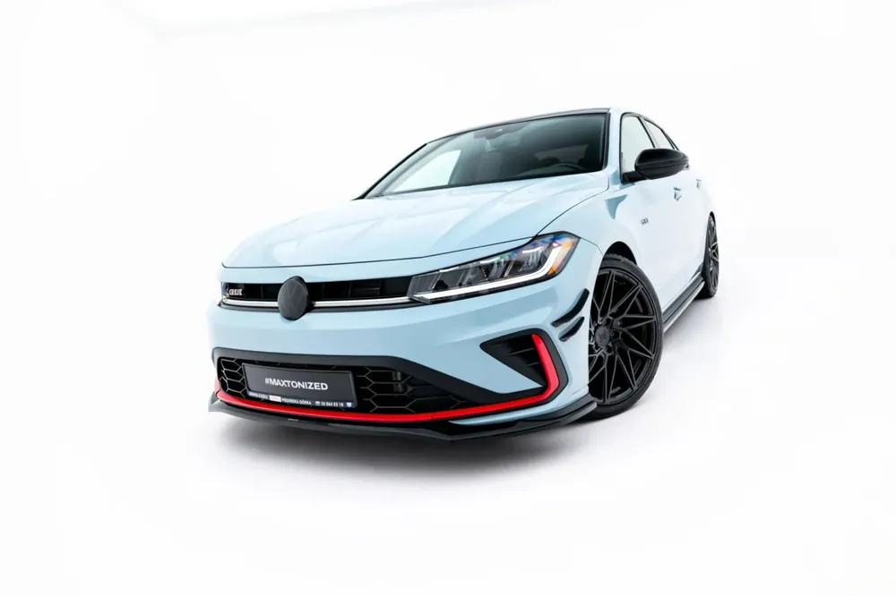 Cenově Výhodný Volkswagen Jetta GLI Mk7 Facelift 2, spoiler pod přední nárazník ver.2, Maxton design